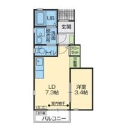 パルム(PALM)の間取り画像