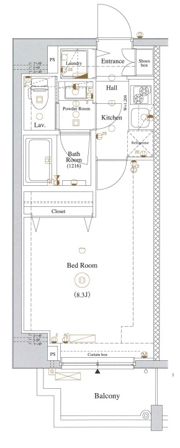 DIPS赤羽駅前の間取り画像