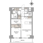 ヴェール・クレール武蔵小杉の間取り画像