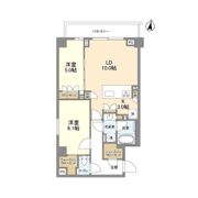 ザ・パークハビオ柿の木坂の間取り画像