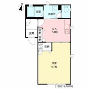 ディアス上之園の間取り画像