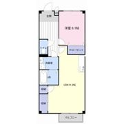 Surplus CREA ELL SHANKの間取り画像