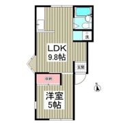 ベルコーポBの間取り画像