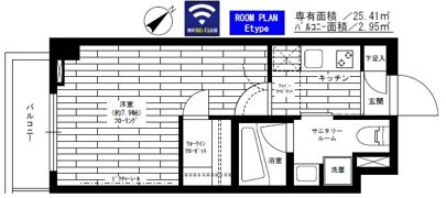 グランドコンシェルジュ多摩川アジールコートの間取り画像