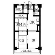 第2ハイツ早川の間取り画像