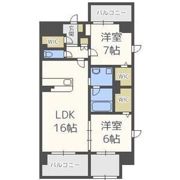 ラ・シルフィード博多駅南の間取り画像