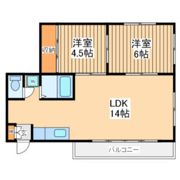 ピア相模原の間取り画像