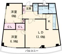 ツリーベル富士宮の間取り画像