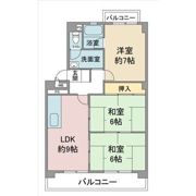 セゾンきさらぎの間取り画像