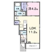 ハイムSの間取り画像