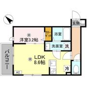 ルミナス所沢の間取り画像