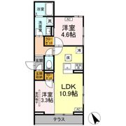 クロエ橋本の間取り画像