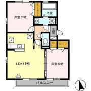 パルテールの間取り画像