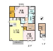 ヴェローナ Bの間取り画像