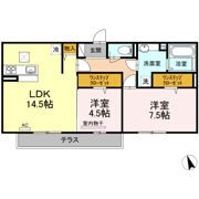 サザンソレイユの間取り画像