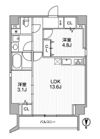 Lighthouse西新宿の間取り画像