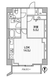 Lighthouse西新宿の間取り画像