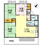 セジュール・プルニエ B棟の間取り画像