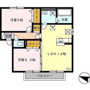 グランドハイツ A棟の間取り画像