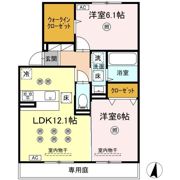 ブルシアの間取り画像