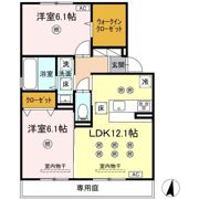 ブルシアの間取り画像