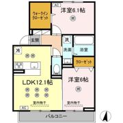 ブルシアの間取り画像