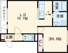 アルグレース北彩都の間取り画像