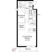 ラヴィエール千駄ヶ谷プレミアムレジデンスの間取り画像