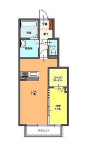 エルグランデの間取り画像