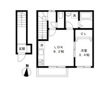 フェリシティの間取り画像