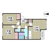 エスポアメゾンAの間取り画像