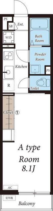 リブリ・F-Dressrosa.Aiの間取り画像