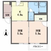 グランドメゾン中津川 Aの間取り画像