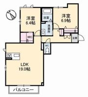 グランベレオ引野の間取り画像