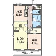 グランシャリオの間取り画像