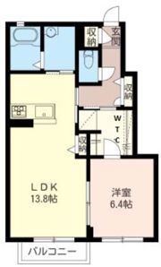 ランポーネの間取り画像