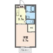 サニーハイムの間取り画像