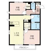 マストライフ高崎貝沢の間取り画像