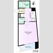 中浜町マンションの間取り画像