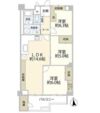 京王北野マンション四の間取り画像