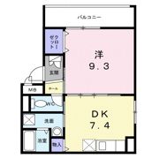 泊テラスStudioの間取り画像