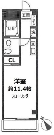 デザイナーズハウス燦の間取り画像