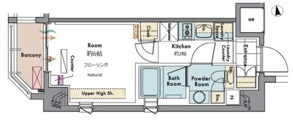 マスターズコート木場公園ブランの間取り画像