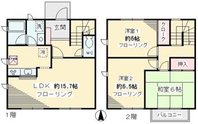 パークヴィレッジ王禅寺の間取り画像
