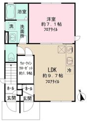 SALLE DE REPOSの間取り画像