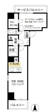 アートヴィラージュ亀戸の間取り画像