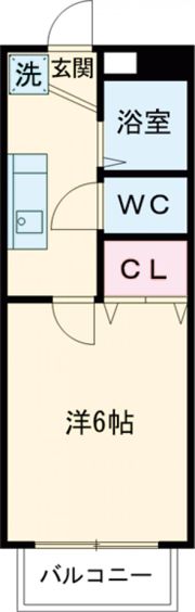 クレセールサーチの間取り画像