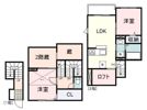 RIVILLAGE栗原（リヴィラージュクリハラの間取り画像