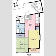 サンライズマンションAの間取り画像