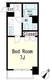 プラスパ鶴見の間取り画像